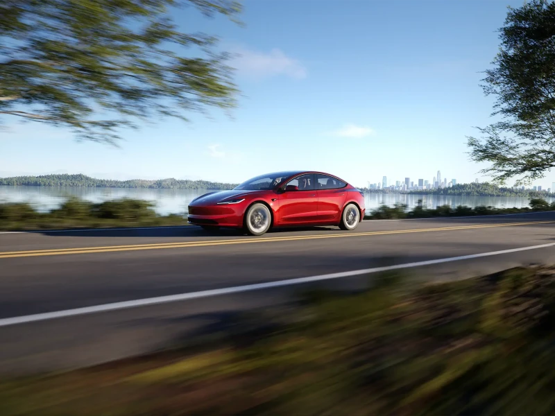 2024 Tesla Model 3 без пробега