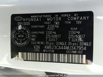 2021 Hyundai Tucson с пробегом 125 704 км