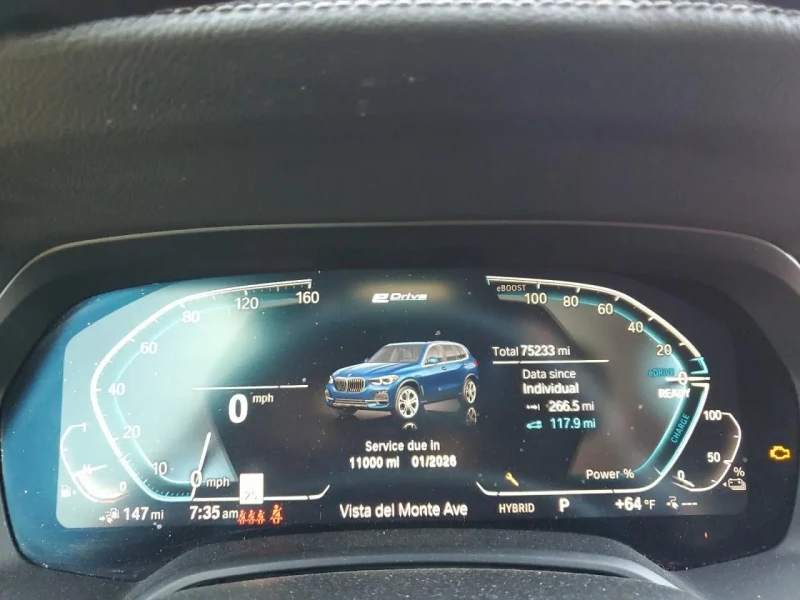 2021 BMW X5 с пробегом 121 076 км