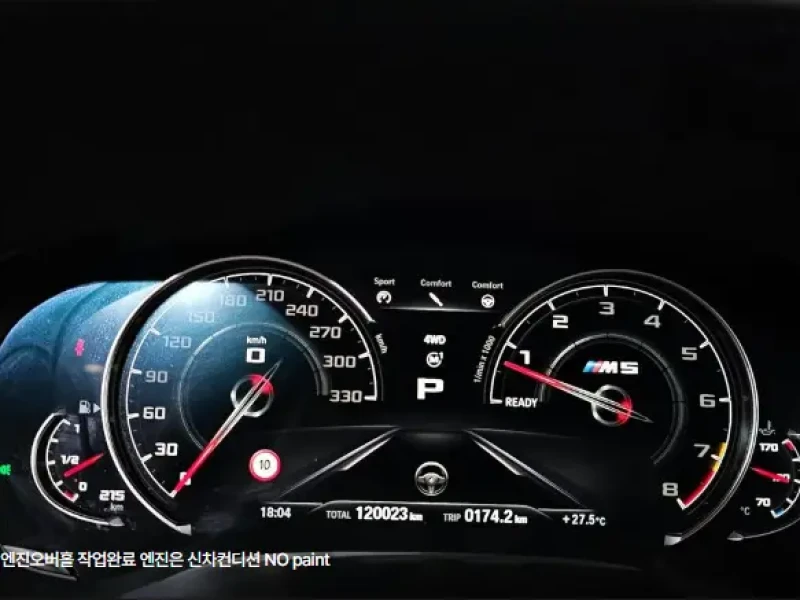 2019 BMW M5 с пробегом 120 023 км