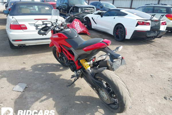 2015 Ducati Hypermotard с пробегом 15 216 км