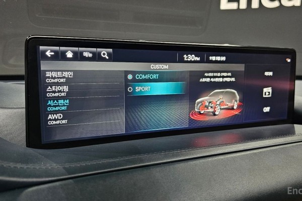 2021 Genesis GV80 с пробегом 92 167 км