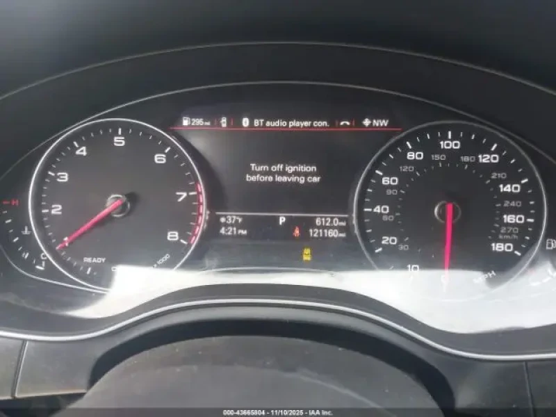2017 Audi A6 с пробегом 186 300 км