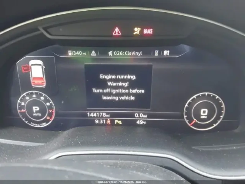 2017 Audi Q7 с пробегом 144 000 миль