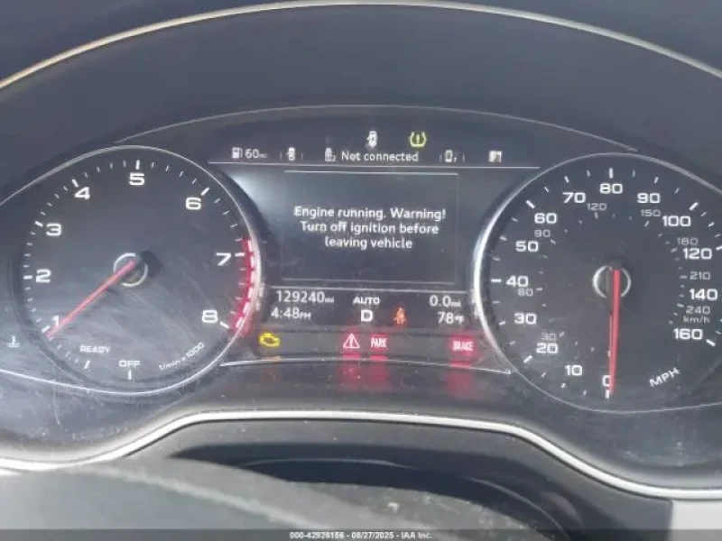 2018 Audi Q7 с пробегом 129 000 миль