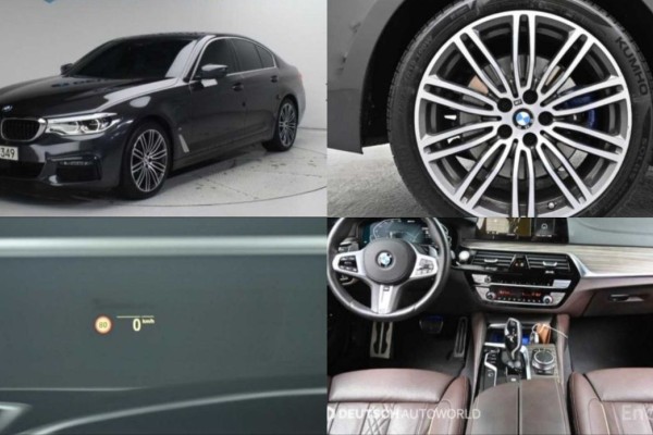 2020 BMW 5 серии с пробегом 66 000 км