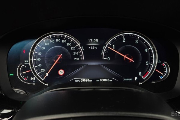 2018 BMW 5 серии с пробегом 69 628 км