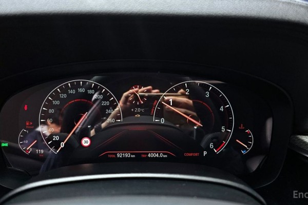 2019 BMW 5 серии с пробегом 92 193 км