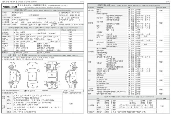 2021 Kia K3 с пробегом 54 325 км