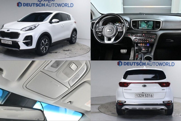 2021 Kia Sportage с пробегом 85 061 км