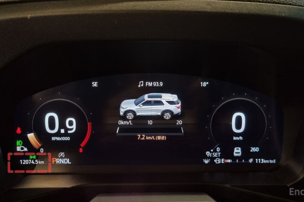 2024 Ford Explorer с пробегом 12 074 км