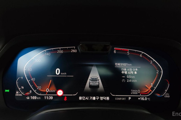 2022 BMW X6 с пробегом 51 021 км