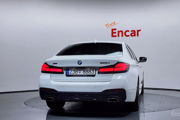 2022 BMW 5 серии с пробегом 97 445 км