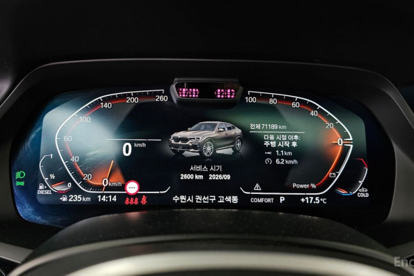 2022 BMW X6 с пробегом 71 189 км