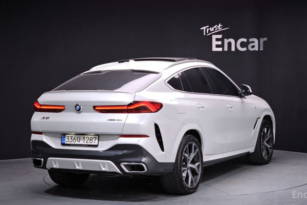 2022 BMW X6 с пробегом 58 553 км