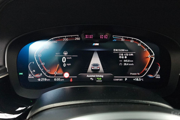 2022 BMW 5 серии с пробегом 55 290 км