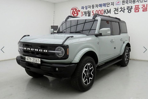 2023 Ford Bronco с пробегом 38 600 км