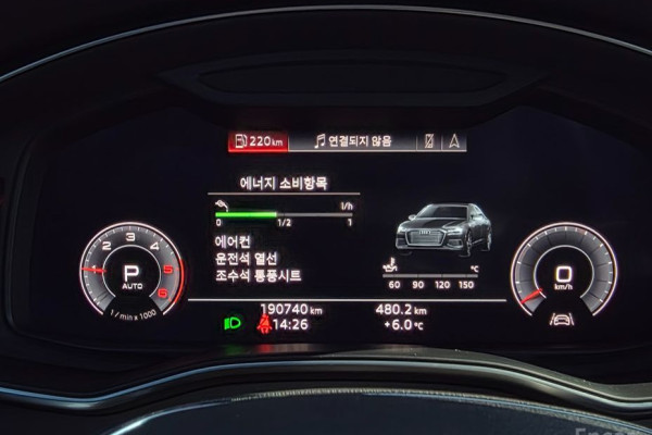 2020 Audi A6 с пробегом 190 740 км