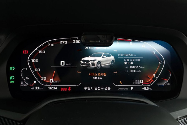 2022 BMW X6 с пробегом 104 251 км