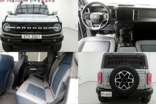 2023 Ford Bronco с пробегом 38 600 км