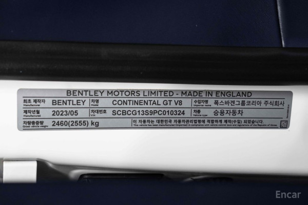 2023 Bentley Continental GT с пробегом 10 000 км