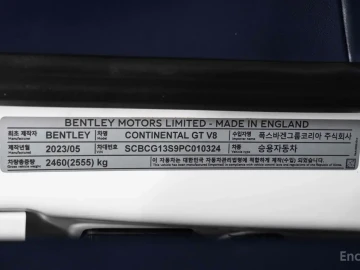 2023 Bentley Continental GT с пробегом 10 000 км