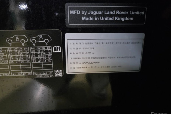 2025 Land Rover Range Rover Sport с пробегом 4 945 км