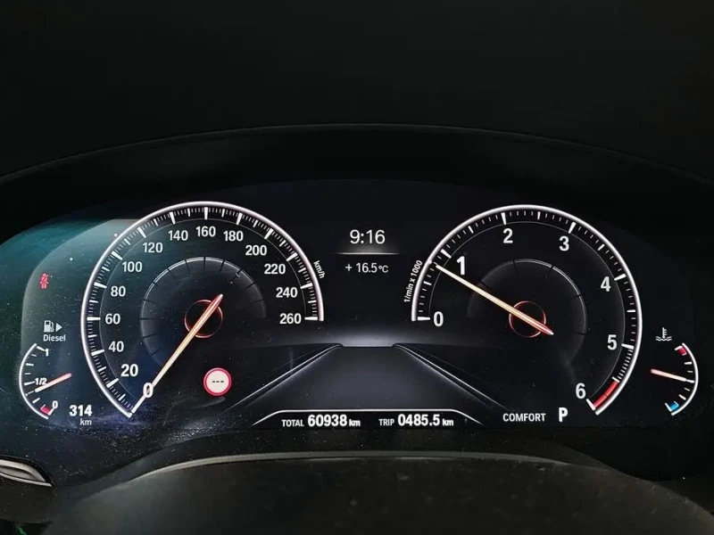 2019 BMW 6 серии с пробегом 60 938 км