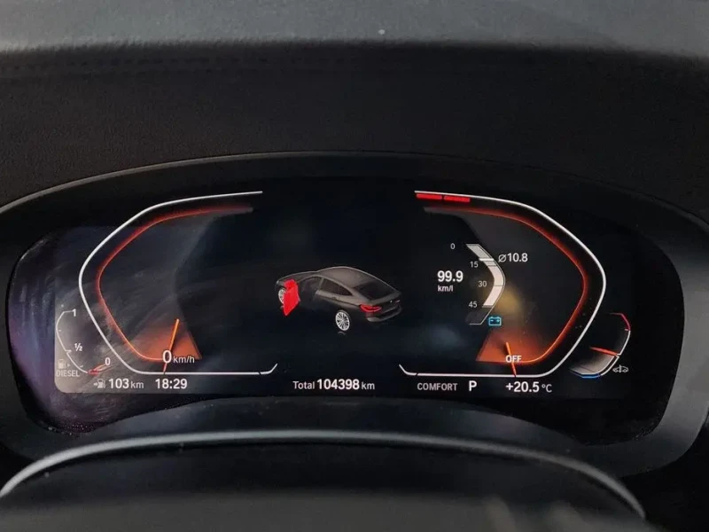 2020 BMW 6 серии с пробегом 104 398 км