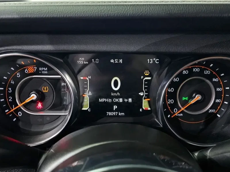 2023 Jeep Wrangler с пробегом 78 097 км