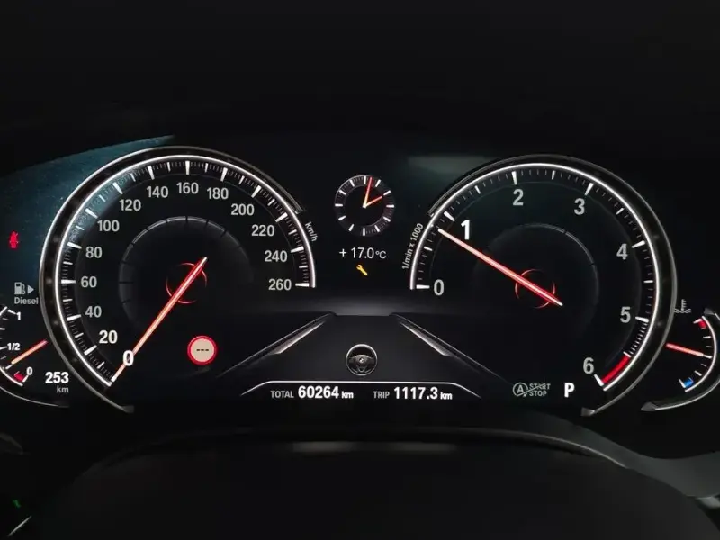 2018 BMW 5 серии с пробегом 60 264 км