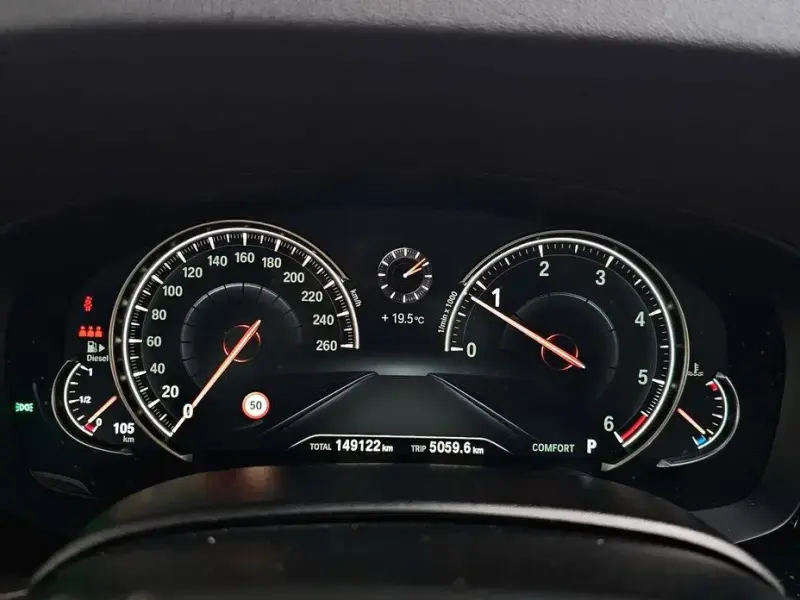 2018 BMW 5 серии с пробегом 149 122 км