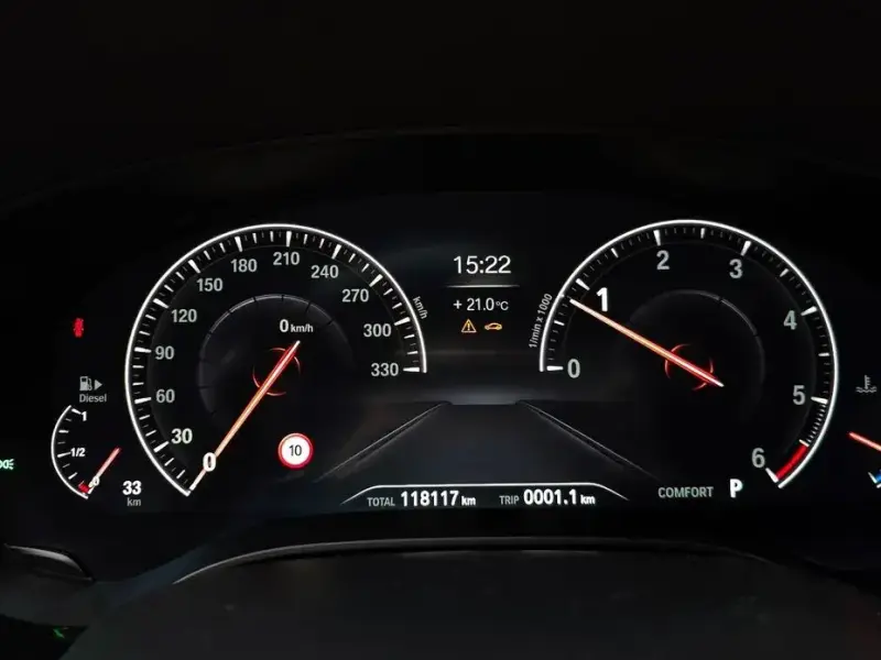 2019 BMW 5 серии с пробегом 118 117 км