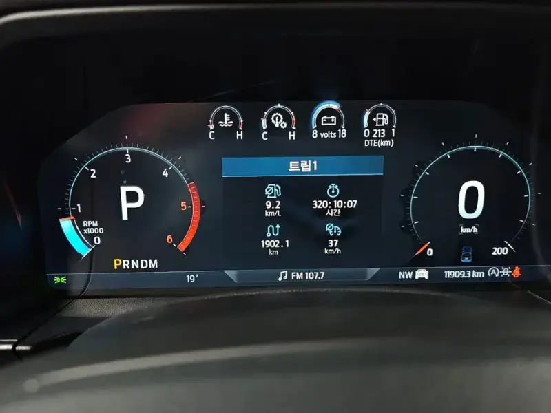 2024 Ford Ranger с пробегом 11 909 км