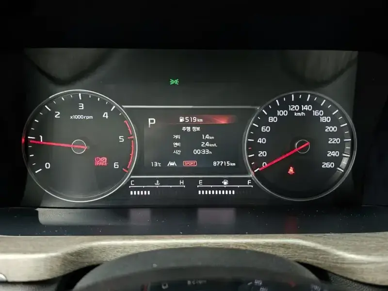 2021 Kia Sorento с пробегом 87 715 км