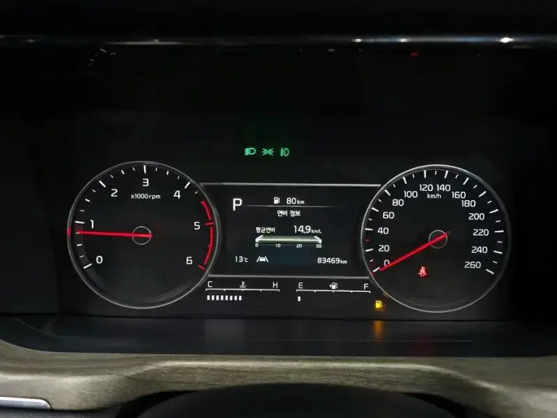 2022 Kia Sorento с пробегом 83 469 км