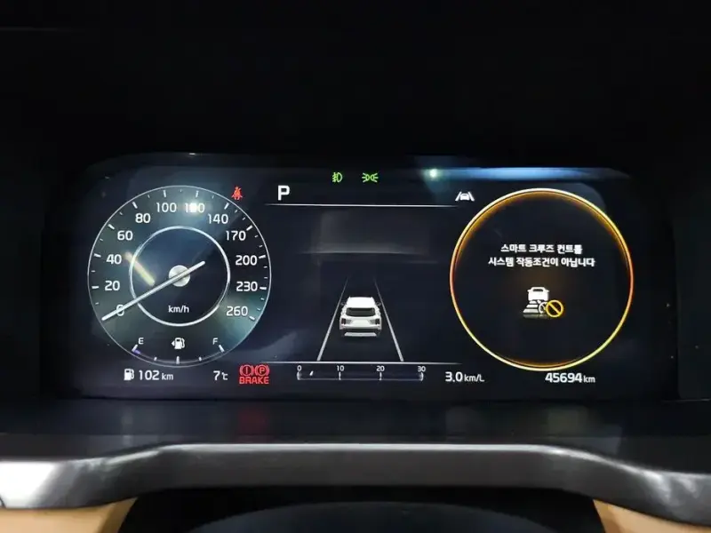 2023 Kia Sorento с пробегом 45 694 км