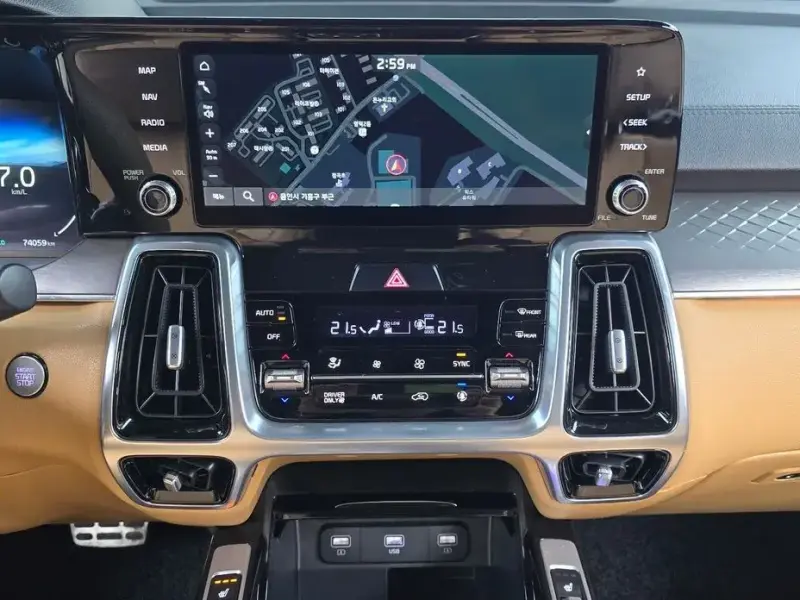 2021 Kia Sorento с пробегом 74 059 км