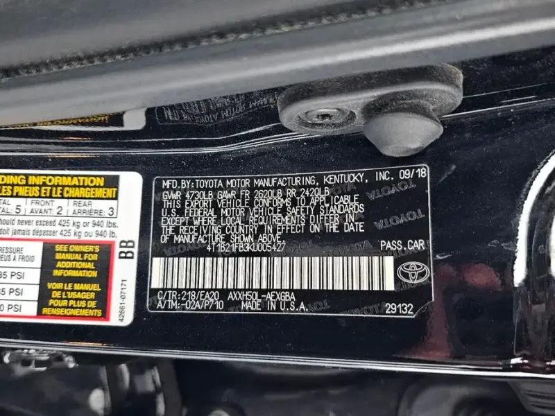 2018 Toyota Avalon с пробегом 110 427 км