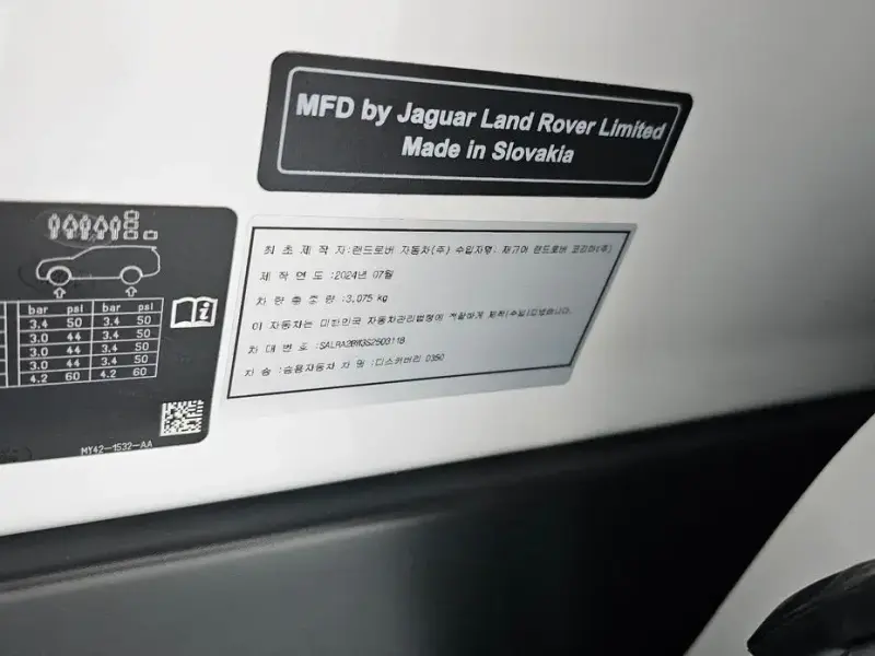 2025 Land Rover Discovery с пробегом 18 756 км