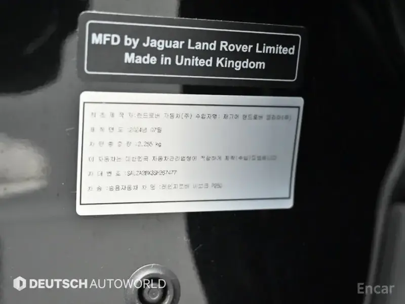 2025 Land Rover Range Rover Evoque с пробегом 18 500 км