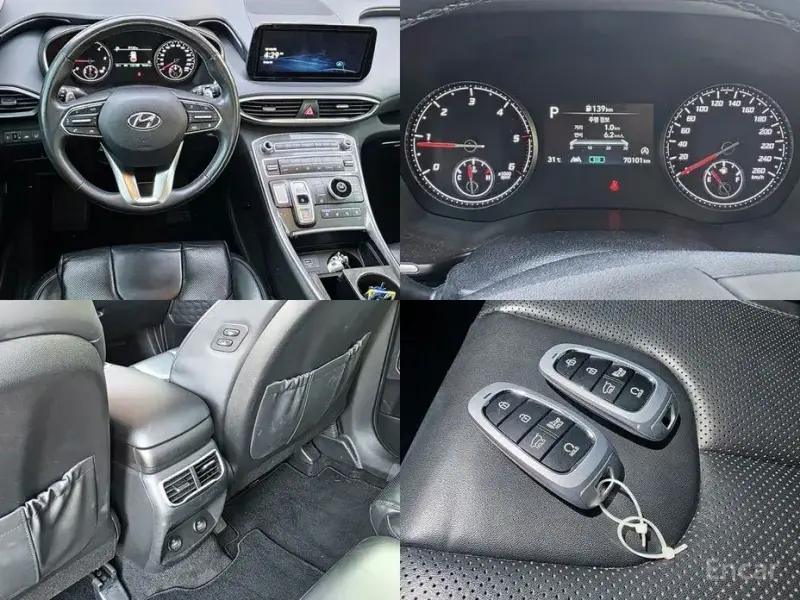 2020 Hyundai Santa Fe с пробегом 70 101 км