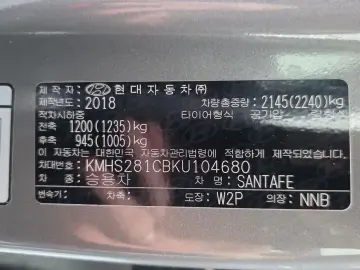 2018 Hyundai Santa Fe с пробегом 75 134 км