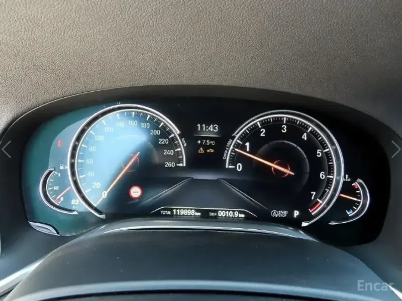 2016 BMW 7 серии с пробегом 119 895 км