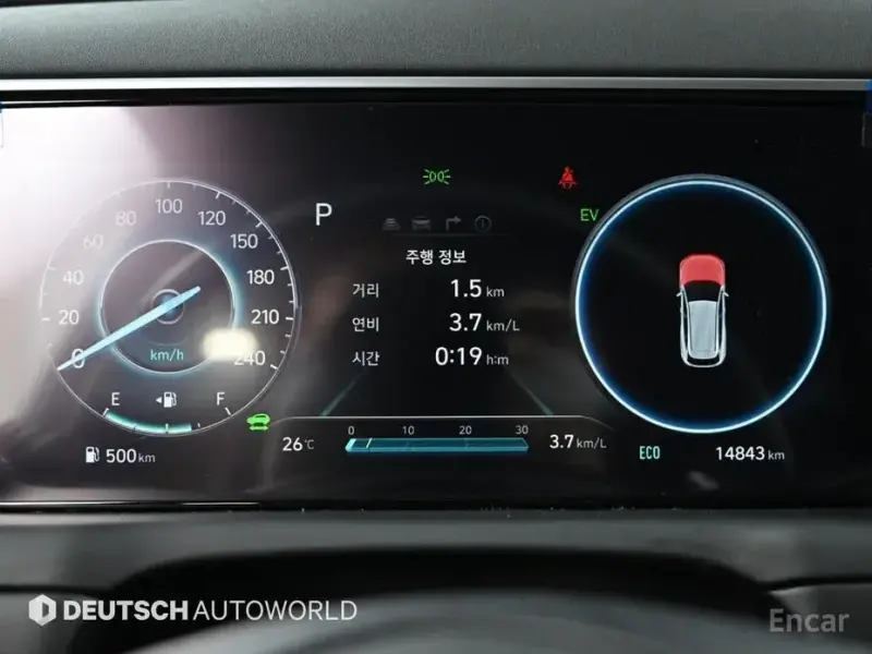 2023 Hyundai Tucson с пробегом 14 839 км