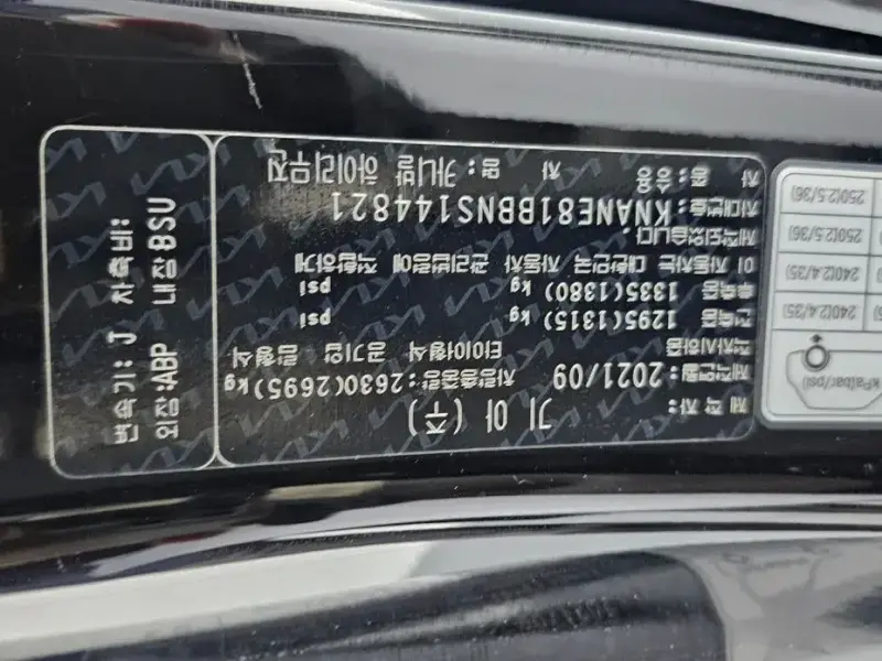 2021 Kia Carnival с пробегом 51 551 км