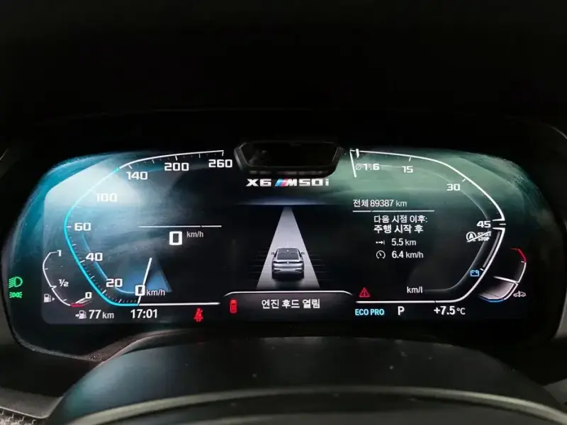 2021 BMW X6 с пробегом 89 387 км