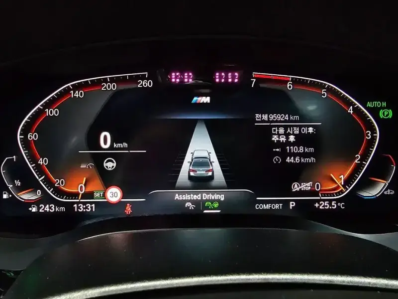 2022 BMW 5 серии с пробегом 95 924 км