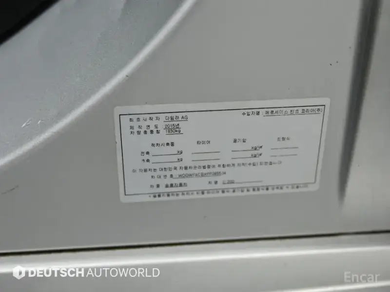 2014 Mercedes-Benz C-Класс с пробегом 101 989 км
