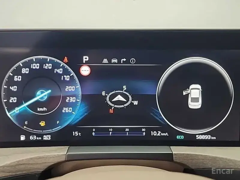 2023 Kia K8 с пробегом 58 885 км